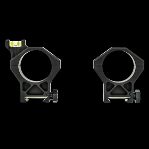 Hawkins Precision Ultra Light Tactical 1913 Picatinny 34mm Scope Rings with Offset Level Cap - HIGH