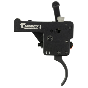Timney Weatherby Vanguard Replacement Single Stage Curved Trigger - Black