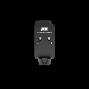 C&H Precision Trijicon SRO Optics Steel Mounting Plate w/ Zev Posts for CZ Shadow 2 Pistols