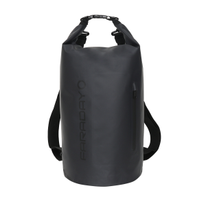 Faraday Defense Stealth Black Dry Bag Sling Pack - 20L