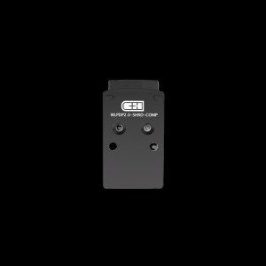 C&H Precision C&H COMP Optics Mounting Plate w/ Protective Shroud for Walther PDP 2.0 Pistols
