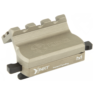 Kinetic Development Group Kinect MLOK Offset Surefire Mount - Brown