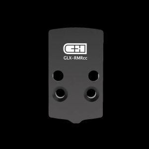 C&H Precision V4 MIL/LEO Trijicon RMRcc Red Dot Adapter for Glock 43X / 48 MOS Pistols
