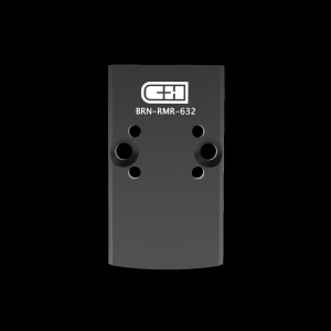 C&H Precision RMR to All Other Optics Red Dot Adapter for Brownells Slides with #6-32 Mounting Holes