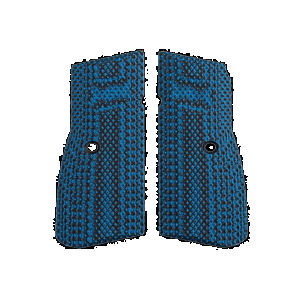 FN High Power G10 Grips Black-Blue