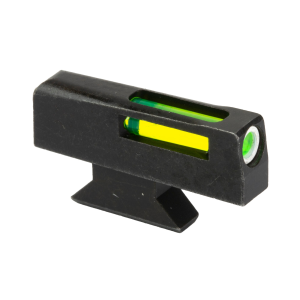 Hi Viz LightWave H3 Tritium / Litepipe Front Night Sight for Smith & Wesson DX Revolvers