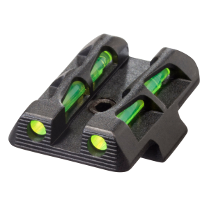 Hi Viz LiteWave Rear Sight with Interchangeable Litepipes for Glock 42, 43, 43X, 48