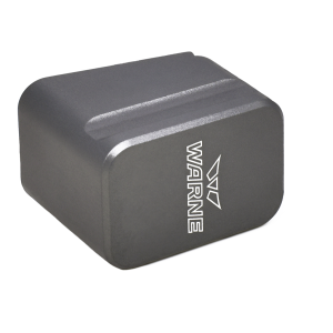 Warne Scope Mounts +5 Extended Base Pad for Sig Sauer P320 Pistols - Gray