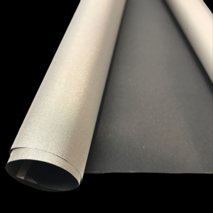 Faraday Defense Nickel / Copper Black Cyber Faraday Fabric Roll - 50" x 1'