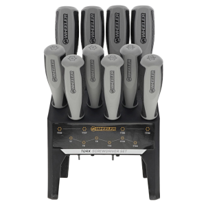 Wheeler 10-Piece Torx Benchtop Screwdriver Set