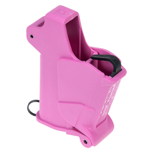 Maglula BabyUpLula .22LR to 380 ACP Pistol Magazine Loader and Unloader for Single-Stack mags without a Projecting Side-Button Pink