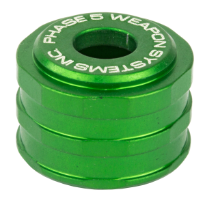 Phase 5 Weapon Systems Low-Drag High Visibility 12 Gauge Shotgun Follower - Green