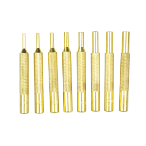 Wheeler 8-Piece Brass Punch Kit