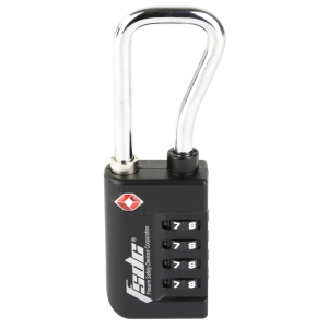 Firearm Safety Devices Corporation 4-Dial TSA Combination Lock with Steel Shackle