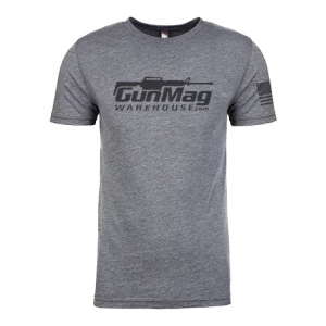 T-Shirt Premium Heather with Black Logo XS