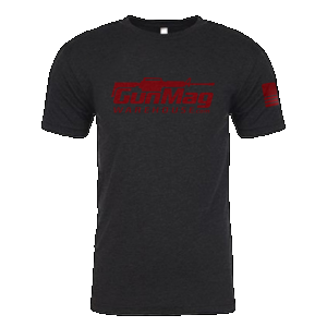 T-Shirt Vintage Black with Red Logo XS