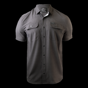 GunMag Airflow Ripstop Mag Party Button Down Shirt - Mag Party Black - S