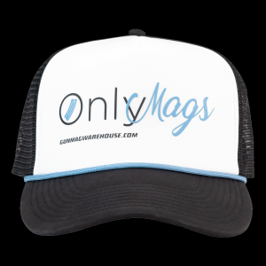 GunMag OnlyMags Trucker Hat - White / Black