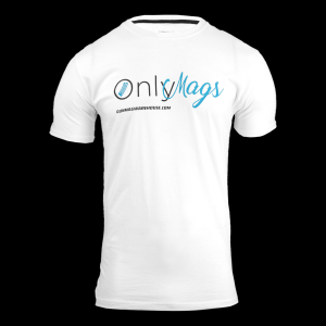 GunMag OnlyMags T-Shirt - White with Black Logo - 3XL