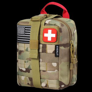 Everlit Survival Essential First Aid Kit - CAMO