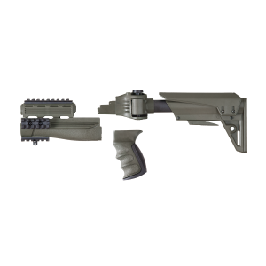 ATI Strikeforce Gen 2 AK-47 Stock Kit - Urban Combat Green