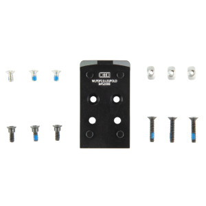 C&H Precision V4 MIL/LEO Leupold Delta Point Pro / EOTECH EFLX Optics Mounting Plate for Walther PDP 2.0