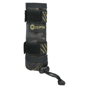GPS Outdoors Tactical 5" .22 LR Suppressor Cover - Black Camo