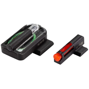 Hi-Viz FASTDOT H3 Tritium / Fiber Optic Night Sights for Smith & Wesson Shield / Shield Plus Pistols