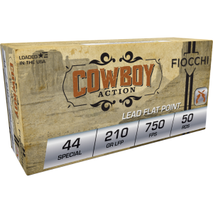 Fiocchi Cowboy Action .44 Special Ammo 210gr LFP 50 Rounds