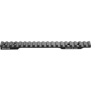 Weaver Mounts Multi-Slot Savage 110 Short Action Extended 1-Piece 20MOA Scope Base - Black