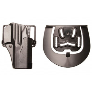 Blackhawk Sportster Belt Holster with Belt Loop and Paddle Attachment for Glock 19 / 23 Pistols