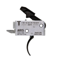 TriggerTech AR-15 Single Stage Black Duty Trigger Curved