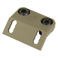 Arisaka Defense M-LOK Offset SureFire Scout Light Mount - FDE
