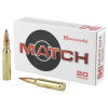 Hornady Match .308 Winchester Ammo 168gr ELD Match 20 Rounds - 80966