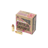 Hornady Critical Defense Lite 9mm Luger Ammo 100gr FTX 25 Rounds - 90240