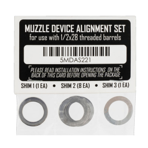 RUGGED SUPPRESSORS 1/2x28 Shim Kit (SA001)