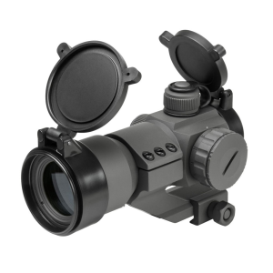 NCSTAR Tactical Urban Gray 1x35mm Red/Green/Blue Dot Reflex Sight with Cantilever Mount (DRGB135U)