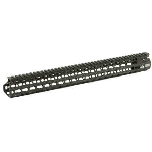 Bravo Company 17" ALPHA Keymod Rail, Fits AR Rifles, Aluminum Alloy, Includes BCM KeyMod Sling Mount and a BCM KeyMod Nylon Rail, Black BCM-KMR-A17-556-BLK