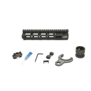 Bravo Company 9" MLOK Compatible Modular Rail (MCMR), For AR Rifles, Black BCM-MCMR-9-556-BLK