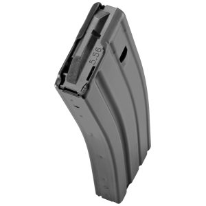 DURAMAG Magazine, 223 Remington/556NATO, 30 Rounds, Fits AR Rifles, Black Anti-tilt AGF Follower, Aluminum, Black 3023001175CPD