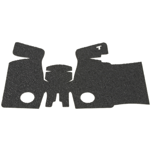 TALON Grips Inc Rubber, Grip, Black, Adhesive Grip, S&W SD9/SD40/SD9 VE/SD40 VE 708R