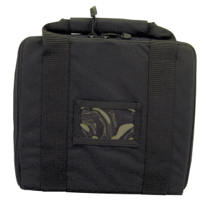 BLACKHAWK Discreet SOCOM Pistol Case, 10"X13"X2.5", Black 66SS00BK