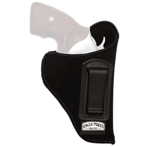 Uncle Mike's Inside The Pant Holster, Size 36, Fits Small Revolver With 2" Barrel, Right Hand, Black 89361