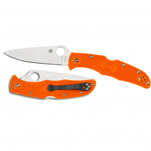 SPYDERCO Endura 4 Lightweight Folding Knife (C10FPOR)