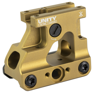 Unity Tactical FAST Micro, Red Dot Mount, 2.26" Optical Height, Compatible with MRO/MRO-HD Footprint, Anodized Finish, Flat Dark Earth FST-MROF