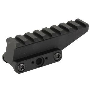 Unity Tactical FAST, Red Dot Riser, Elevates Absolute Cowitness to 2.26" Optical Height, Direct to Picatinny, Anodized Finish, Black FST-ORAB
