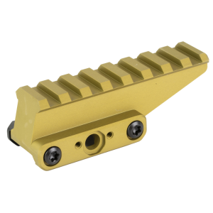 Unity Tactical FAST, Red Dot Riser, Elevates Absolute Cowitness to 2.26" Optical Height, Direct to Picatinny, Anodized Finish, Flat Dark Earth FST-ORAF