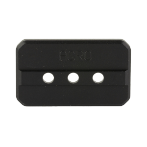 Unity Tactical FAST, Offset Optic Mounting Plate, 2.05" Optical Height, Compatible with UNITY LPVO Mount and Adapter, ACRO Footprint, Anodized Finish, Black FST-SOPA