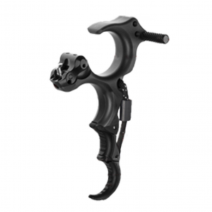 T.R.U. BALL ARCHERY HBC Honey Badger Claw Flex Black Tungsten Brass Large Release (THBF-BT-L)