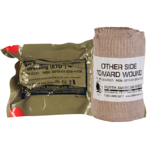 North American Rescue Emergency Trauma Dressing, 4" 30-0031